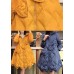 Luxury Yellow Bow Nail bead Casual Winter Duck Down Winter Coats